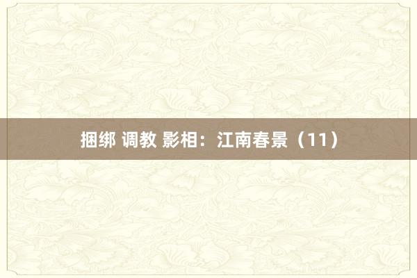 捆绑 调教 影相：江南春景（11）